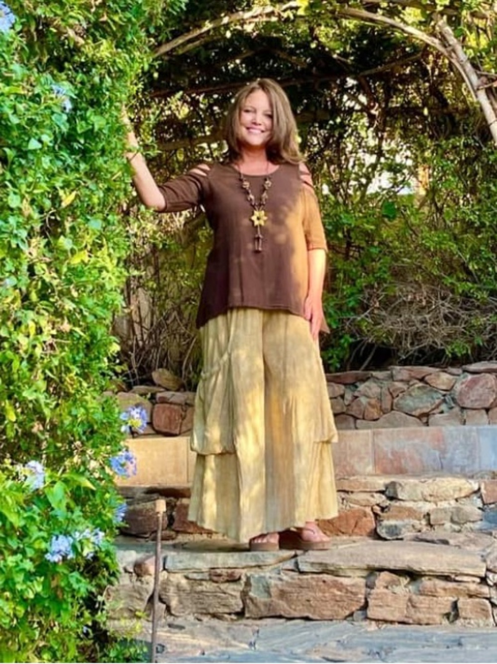 Baja Bohemian, Free-spirited Earth Toned COMPLETE Outfit